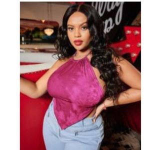 Tie Dye Backless Halter Top